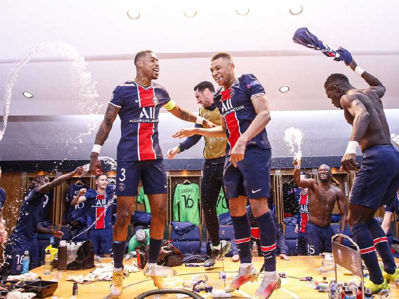 psg festeja pase a las finales