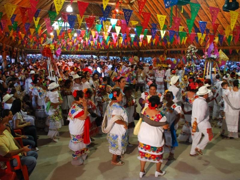 se cancela fiesta del cedral en cozumel