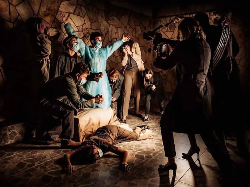Recrean obras de Van Gogh, Goya y Blanes durante la pandemia
