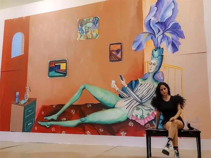 Carolina Pavia, un referente de la pintura contemporánea