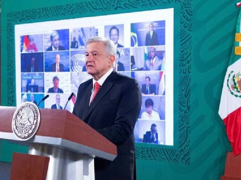 AMLO denuncia acaparamiento de vacunas en la Cumbre Mundial de la Salud