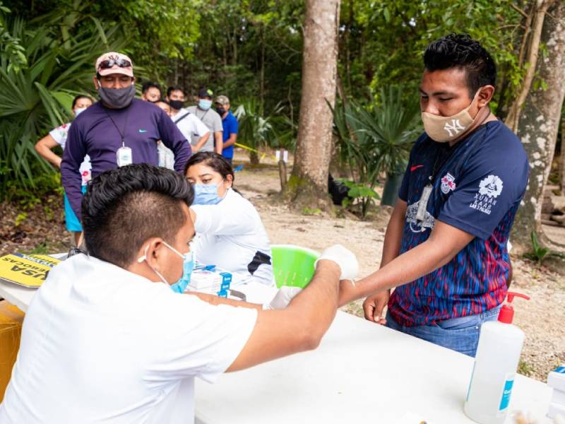 Aplican en Tulum pruebas rápidas para detectar COVID-19