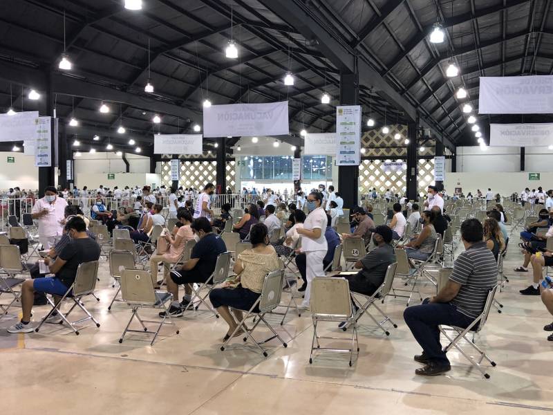 Desde 40 hasta los 59 años de edad se podrán vacunar esta semana en Yucatán