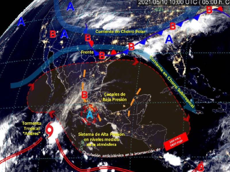 Clima de hoy lunes, 10 de mayo, en Quintana Roo