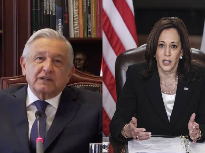 Evitemos pelear y busquemos acuerdos, pide AMLO a Kamala Harris