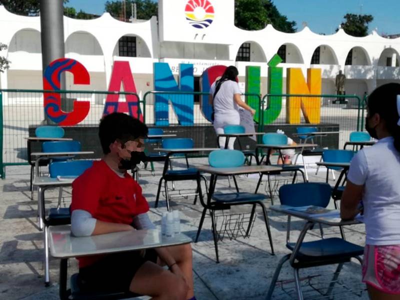 Gobernador descartan regreso a clases presenciales en Junio