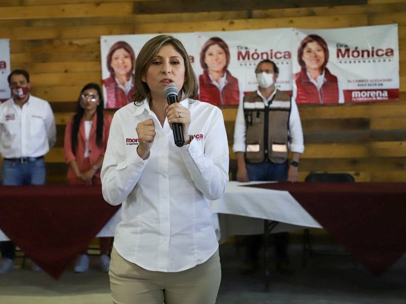 INE descarta retiro de candidatura de Mónica Rangel en SLP