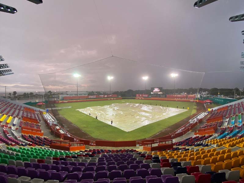 La lluvia impide arranque de la serie entre Leones y Piratas en Campeche