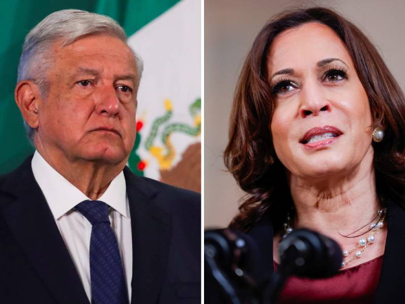 Obrador planteará a Kamala Harris reapertura en la frontera