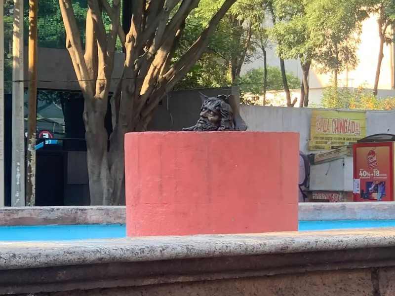 Se roban estatua de bronce ÔÇ£El David de VerrocchioÔÇØ en álvaro Obregón
