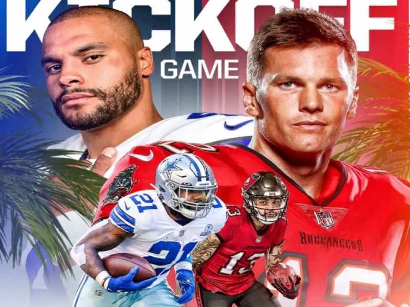 Buccaneers Vs Cowboys se enfrentarán en el partido inicial de la NFL