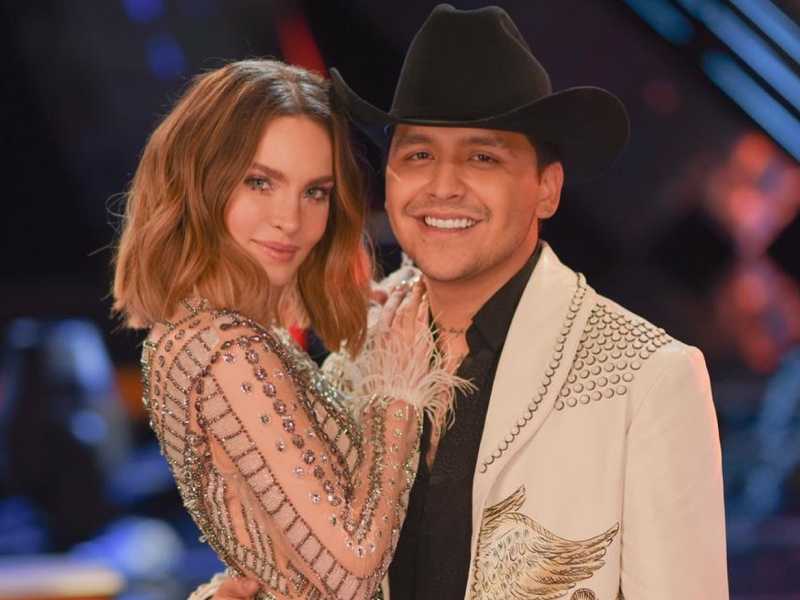 Belinda y Christian Nodal interpretarán tema de telenovela ÔÇ£Si nos dejanÔÇØ