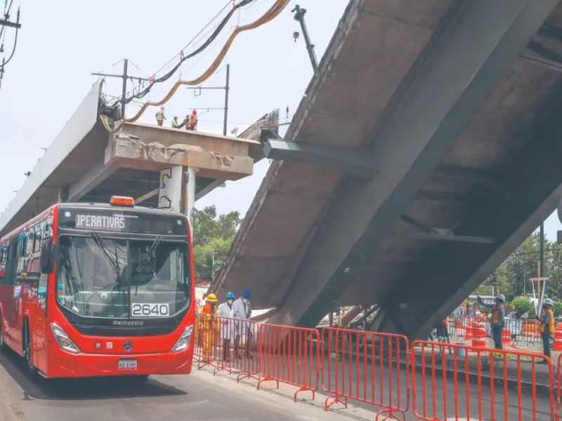 Metrobús emergente ayudará a Línea 12