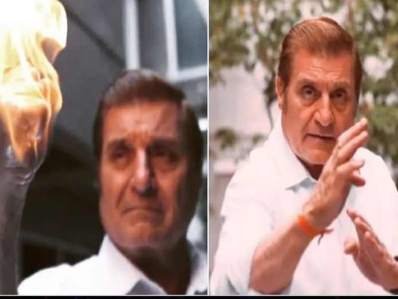 Candidato en Puebla se prende fuego en la mano para declararse listo antes de un debate