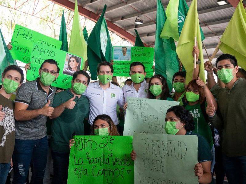 PVEM confía en que ganará en las próximas elecciones porque sale a la calle con propuestas, no con guerra sucia