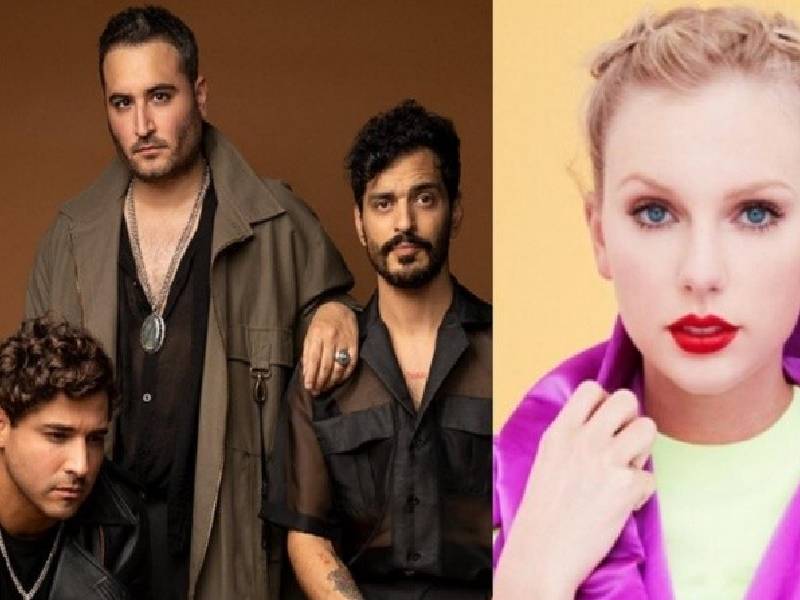 Integrante de Reik le llueven las críticas por "insultar" a Taylor Swift