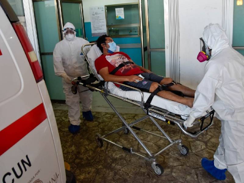 Reportan menor ocupación hospitalaria por Covid-19
