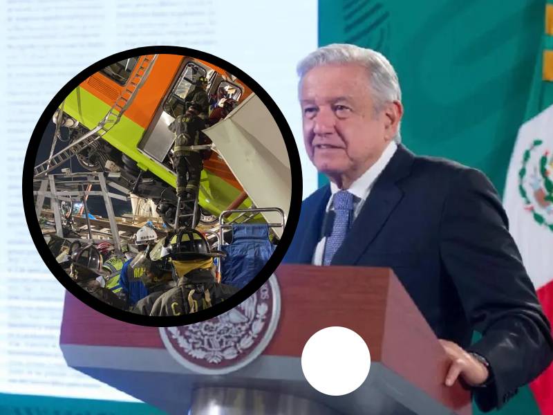 Se dirá la verdad, afirma AMLO tras desplome de la línea 12 del metro