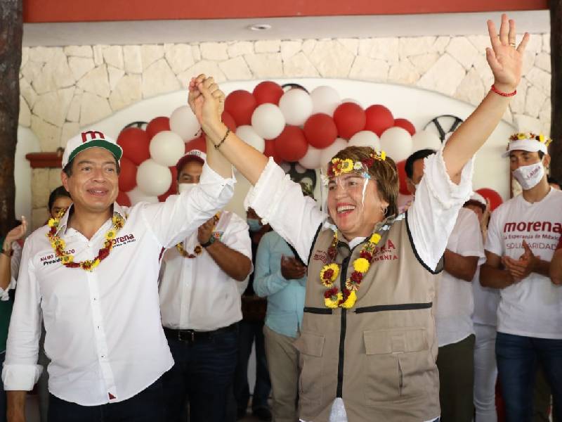 Total respaldo de Mario Delgado y Morena Nacional a Laura Beristain