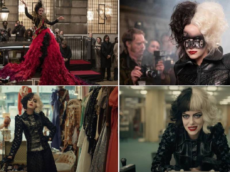 (Videos) Cruella llega la pantalla y Emma Stone se roba las miradas
