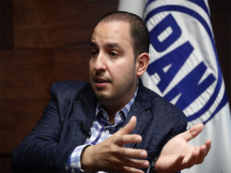 Marko Cortés señala que hay satisfacción en PAN a días del cierre de campañas