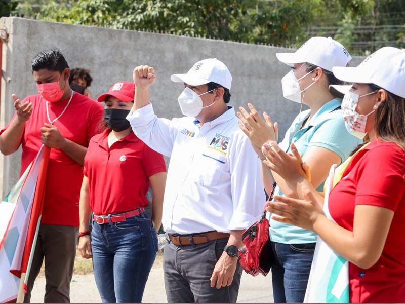 condena victor mas tah ataques a candidatos