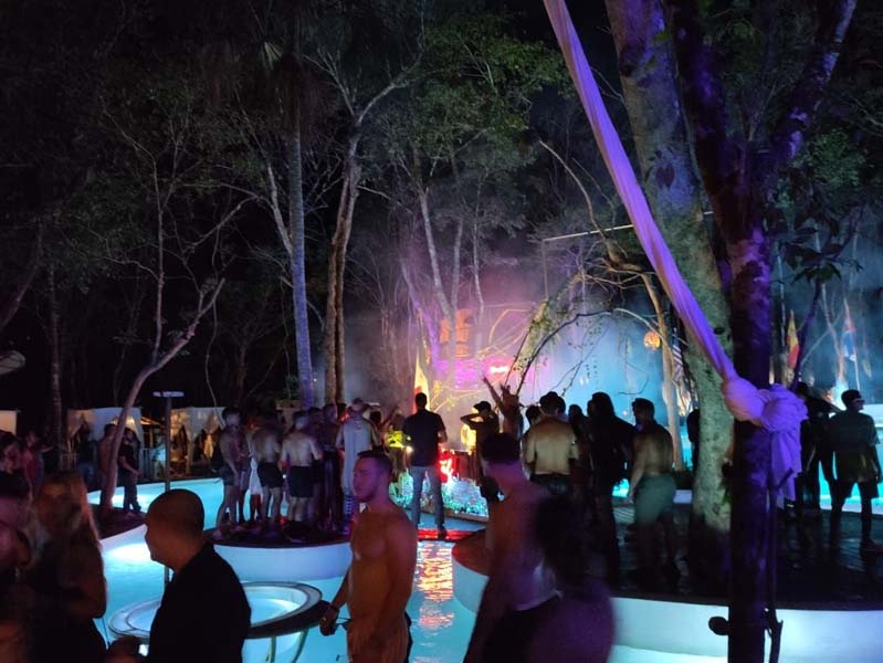 ¡Siguen fiestas y clausuras en Tulum! Ahora en un balnerario