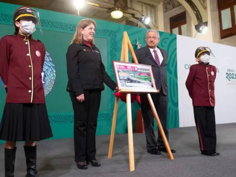 A jugar la lotería; Gobierno de México rifará un Palco en el Estadio Azteca y un depa de 77 mdp