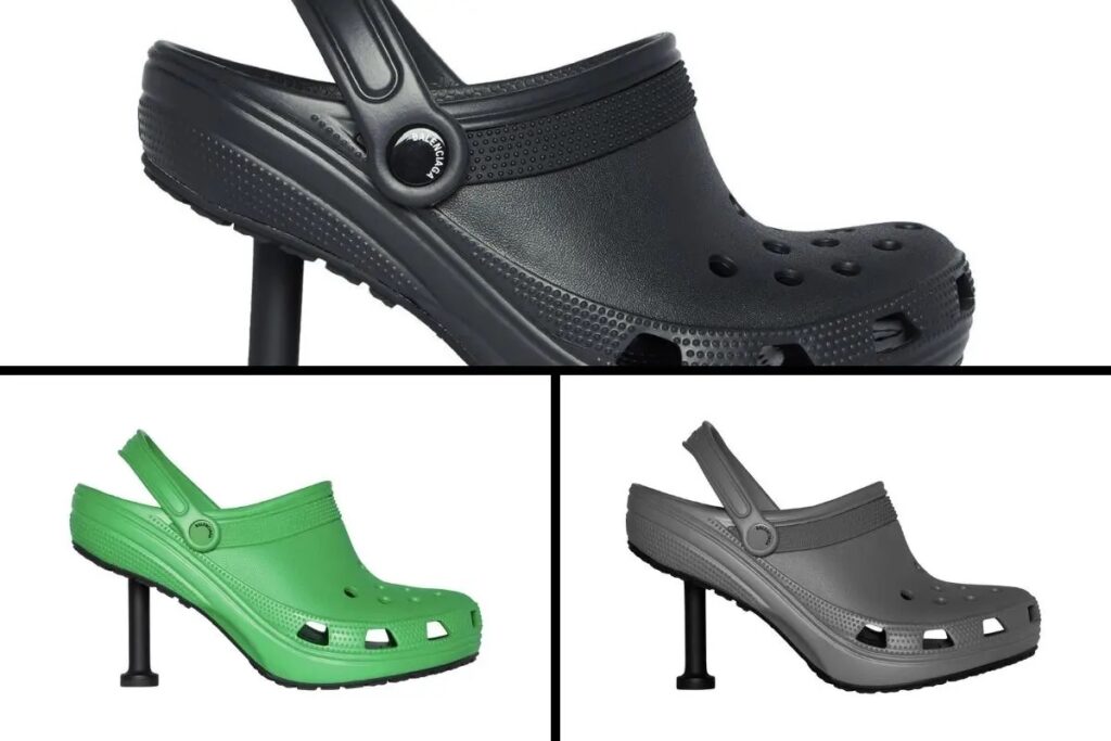 ¿Tacones de Crocs? La controvertida colaboración de Balenciaga