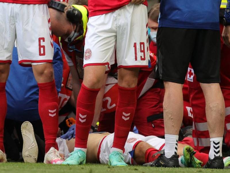 VIDEO. Christian Eriksen, de Dinamarca, se desvaneció en duelo ante Finlandia
