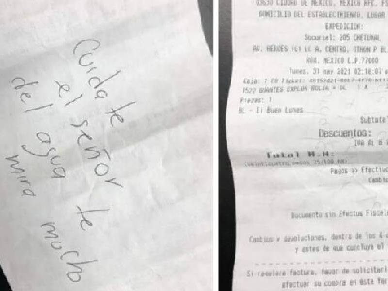 El hombre del agua la mira mucho, advierten a chica en Chetumal