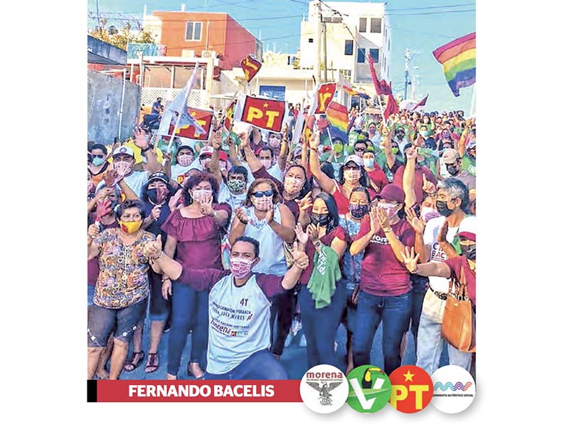 Fernando Bacelis, haremos historia para recuperar la esperanza