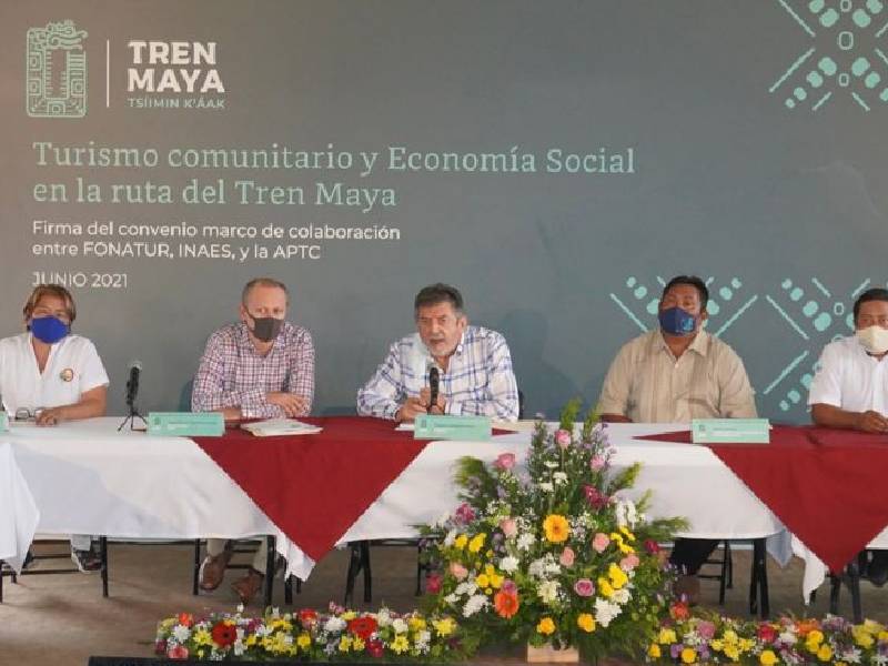 Fonatur, INAES y Alianza Peninsular impulsan el Turismo Comunitario en la ruta del Tren Maya