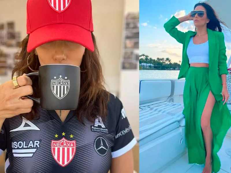 ÔÇ£Me siento tan orgullosa y encantadaÔÇØ: Eva Longoria se pone la del Necaxa