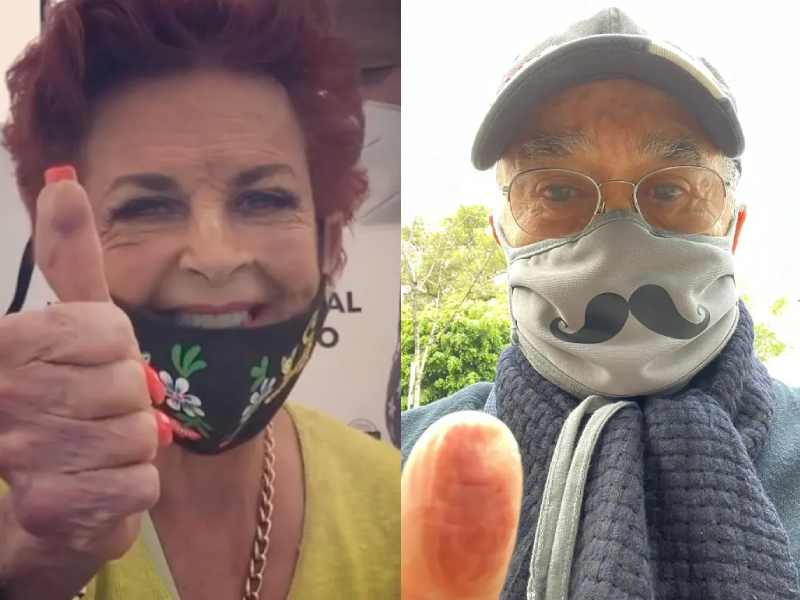 Así votaron los famosos en la elección del domingo