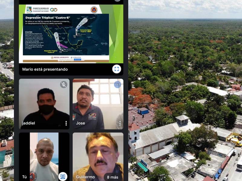 Puerto Morelos se prepara para esta temporada de huracanes