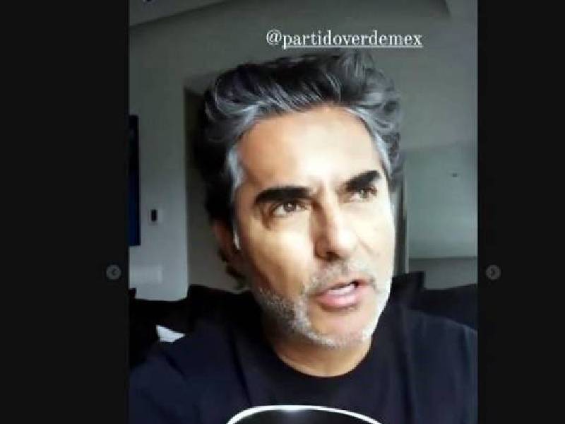 Raúl Araiza ya fue notificado por el INE, tras apoyar al Verde