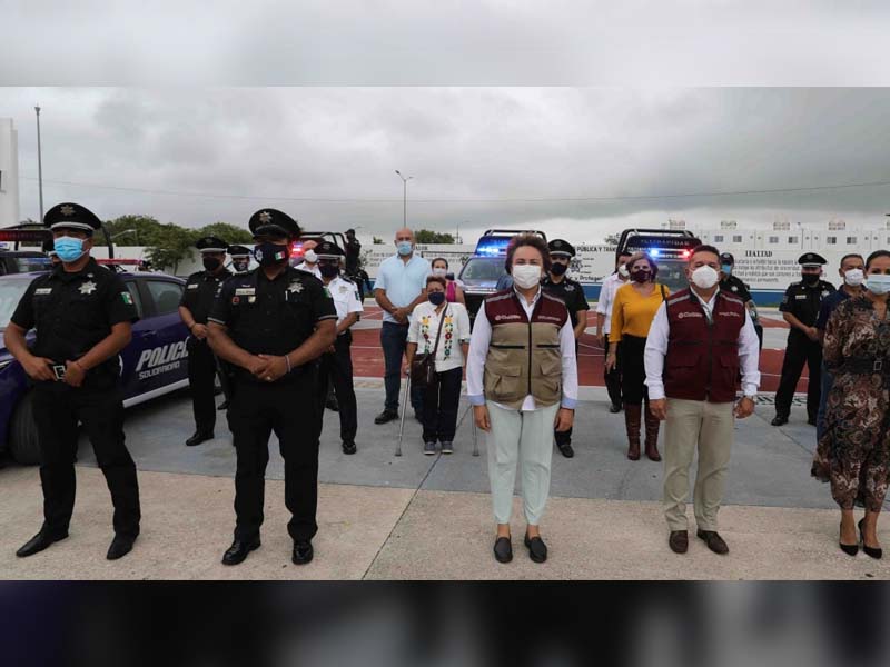 Refuerzan la seguridad con 25 nuevas patrullas en Solidaridad