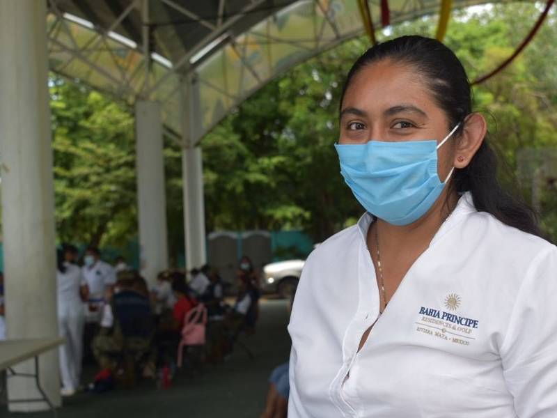 Responde a vacunación personal de la hotelería