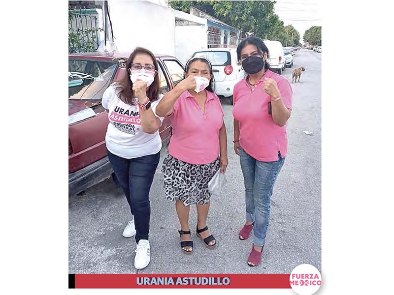 Urania Astudillo, comprometida con las causas sociales