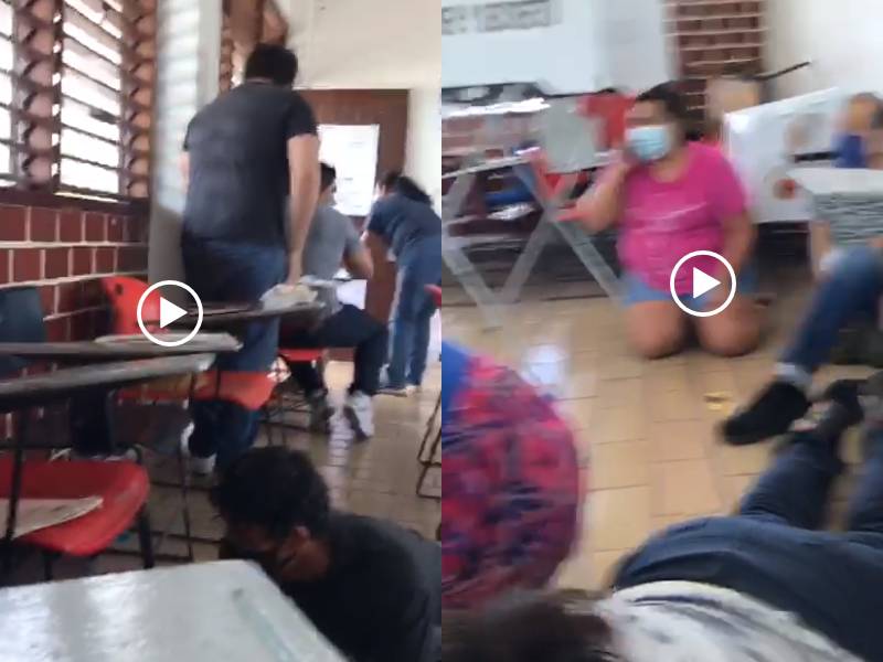 VIDEO. Reportan disparos a las afueras de una casilla en Cancún