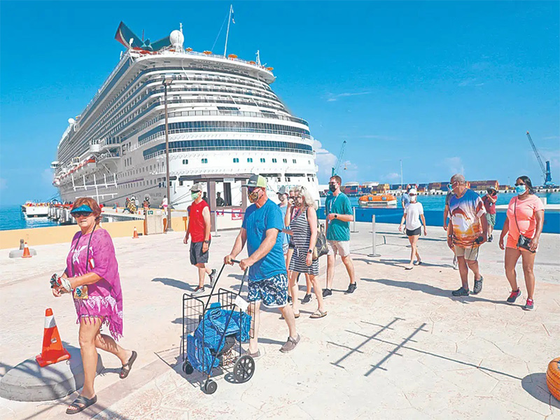 Reactivan cruceristas actividad en Yucatán