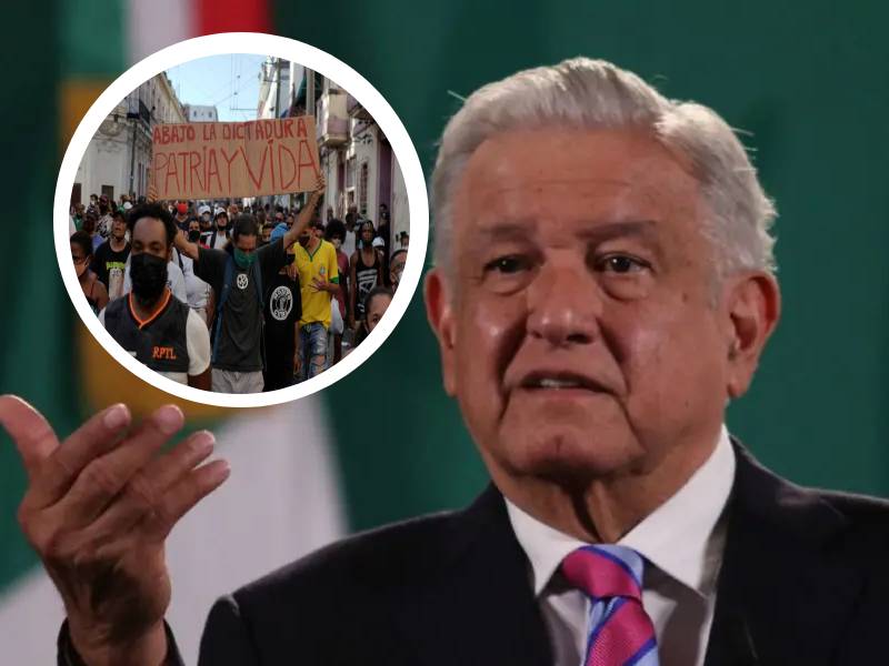 AMLO ofrece ayuda a Cuba y pide que se suspenda el bloqueo