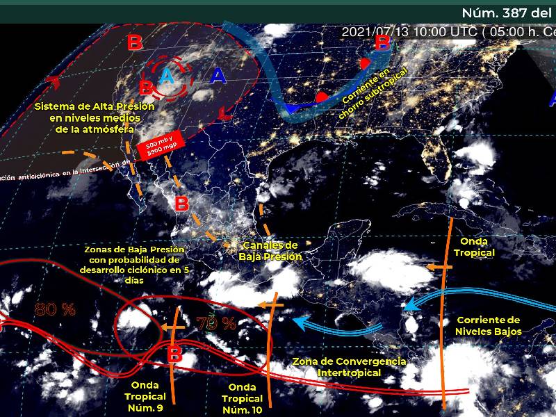 Clima Calor y probabilidad de lluvias ocasionales en Quintana Roo