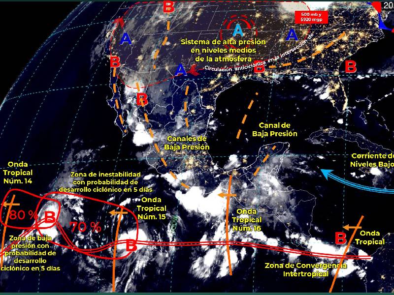 Clima en Quintana Roo y toda las península de Yucatán