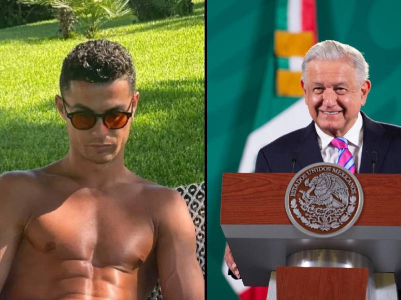 Habla López Obrador sobre Cristiano Ronaldo, pero ¿Por