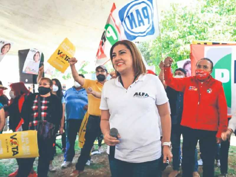 Alfa González promete 4 mil empleos en primeros 100 días
