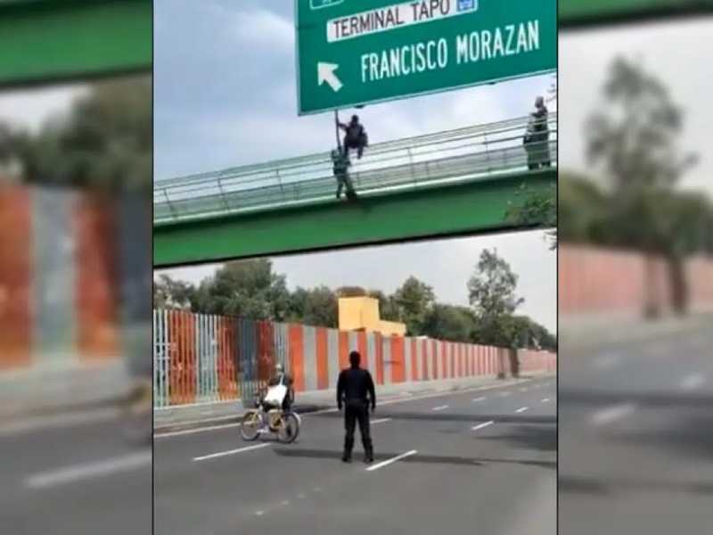 Policías evitan suicidio de un hombre que tendría problemas con su pareja