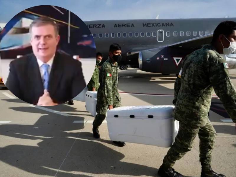 Presume Ebrard cumplir con abastecimiento de vacunas Covid-19