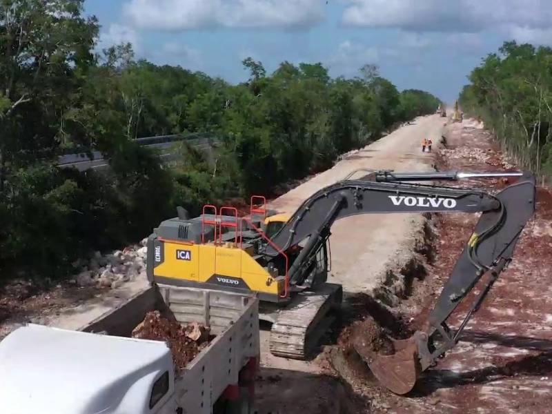 Rieles para Tren Maya en Q. Roo llegan a fin de mes Fonatur